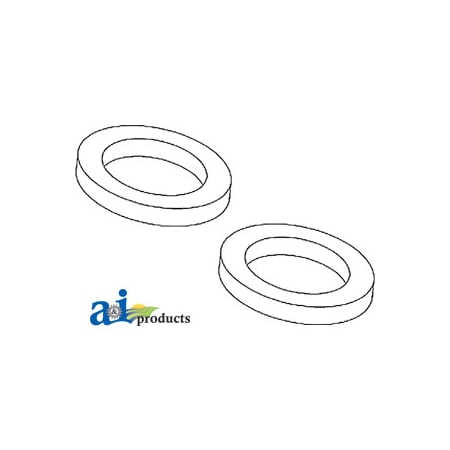 A & I Products Washer, Sealing 3" x5" x1" A-T22095
